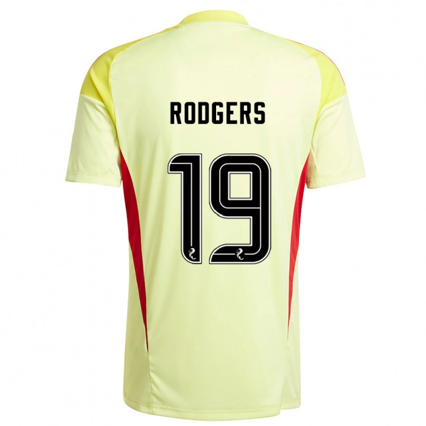 Danxen Herren Lisa Rodgers #19 Trikot Gelb Rot Torwarttrikot 2025/26 Österreich