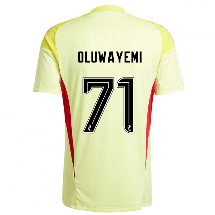 Danxen Herren Tobi Oluwayemi #71 Trikot Gelb Rot Torwarttrikot 2025/26 Österreich