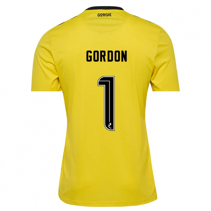 Danxen Herren Craig Gordon #1 Trikot Gelb Rot Schwarz Torwarttrikot 2025/26 Österreich