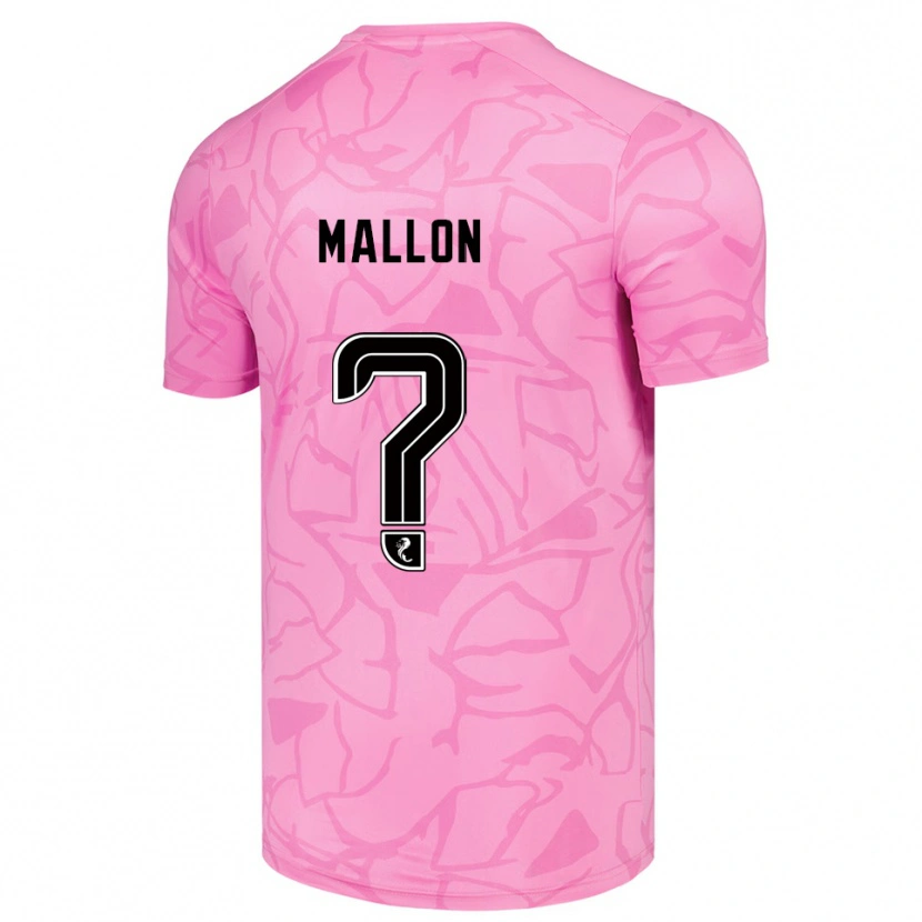Danxen Herren Ryan Mallon #0 Trikot Pink Schwarz Torwarttrikot 2025/26 Österreich