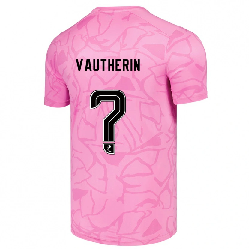Danxen Herren Sam Vautherin #0 Trikot Pink Schwarz Torwarttrikot 2025/26 Österreich