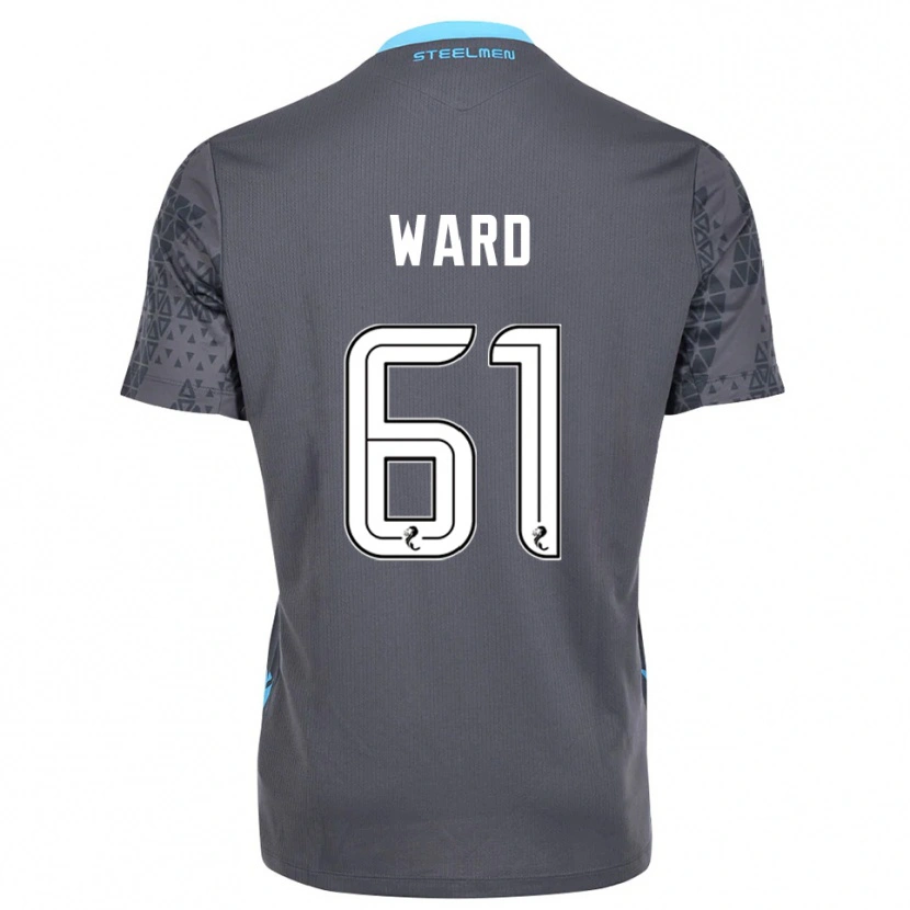 Danxen Herren Calum Ward #61 Trikot Grau Weiß Torwarttrikot 2025/26 Österreich