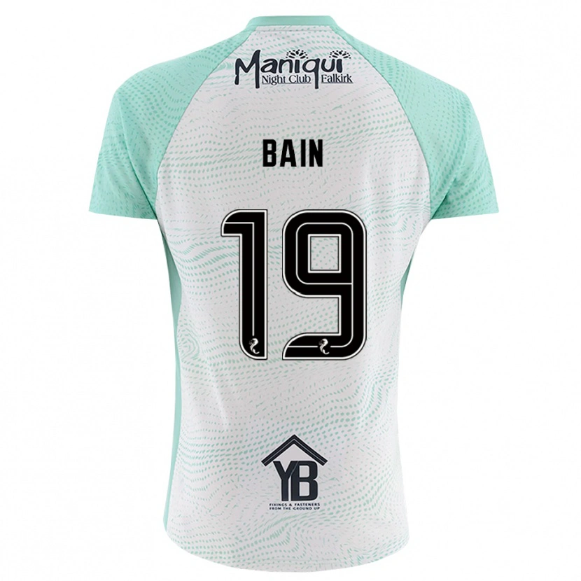 Danxen Herren Scott Bain #19 Trikot Schwarz Weiß Torwarttrikot 2025/26 Österreich