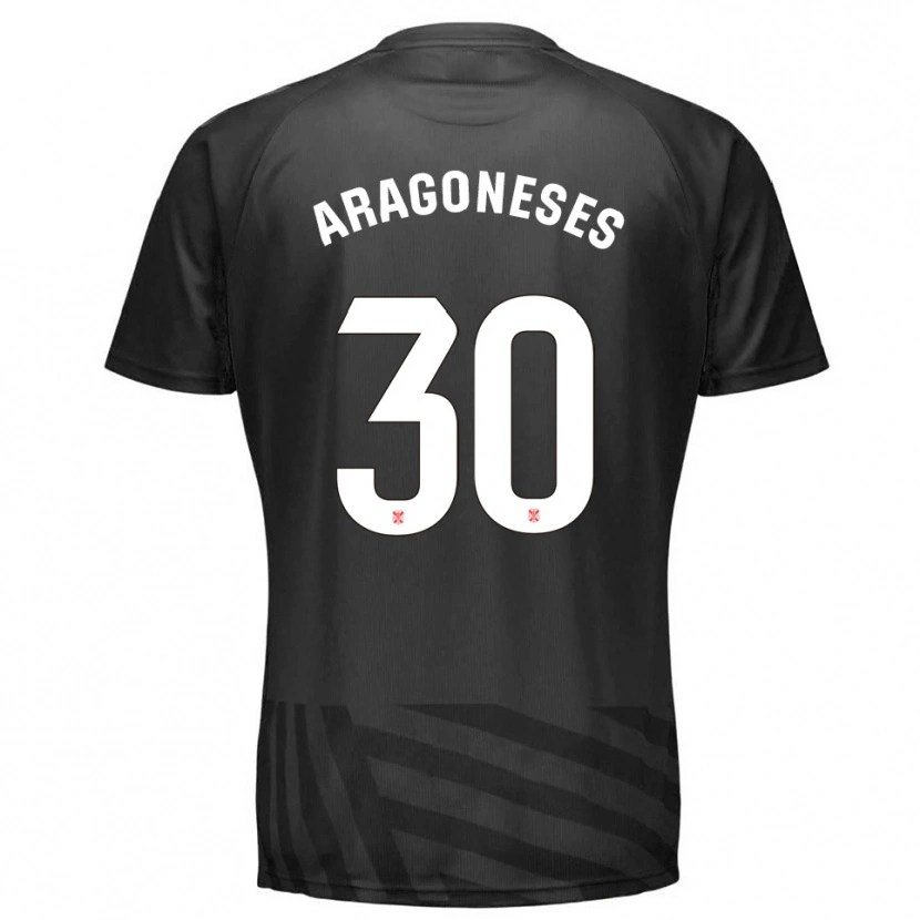 Danxen Herren Sergio Aragoneses #30 Trikot Grau Schwarz Torwarttrikot 2025/26 Österreich