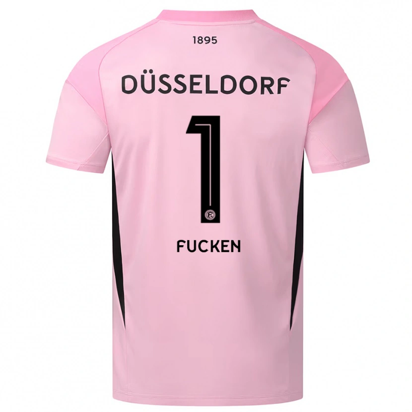 Danxen Herren Kilian Fucken #1 Trikot Rosa Schwarz Torwarttrikot 2025/26 Österreich