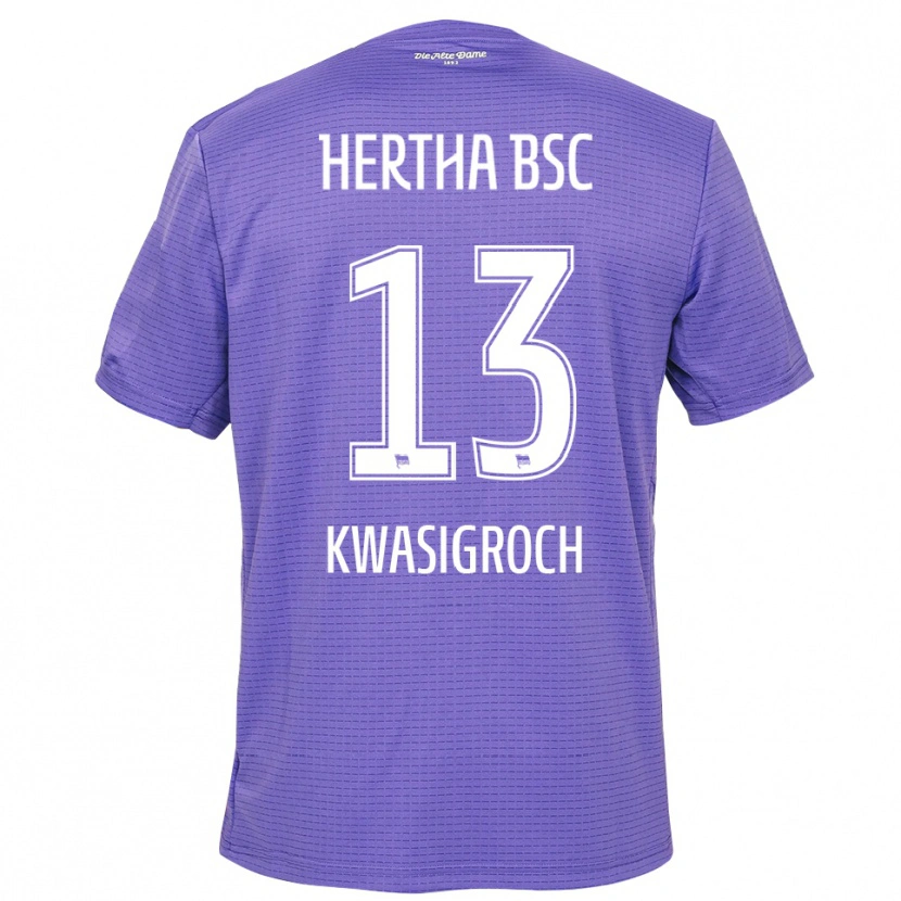 Danxen Herren Robert Kwasigroch #13 Trikot Lila Weiß Torwarttrikot 2025/26 Österreich