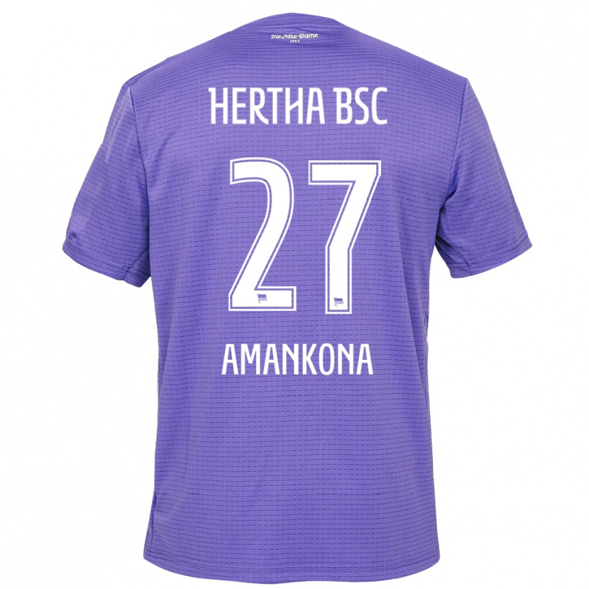 Danxen Herren Nash-Daniel Amankona #27 Trikot Lila Weiß Torwarttrikot 2025/26 Österreich