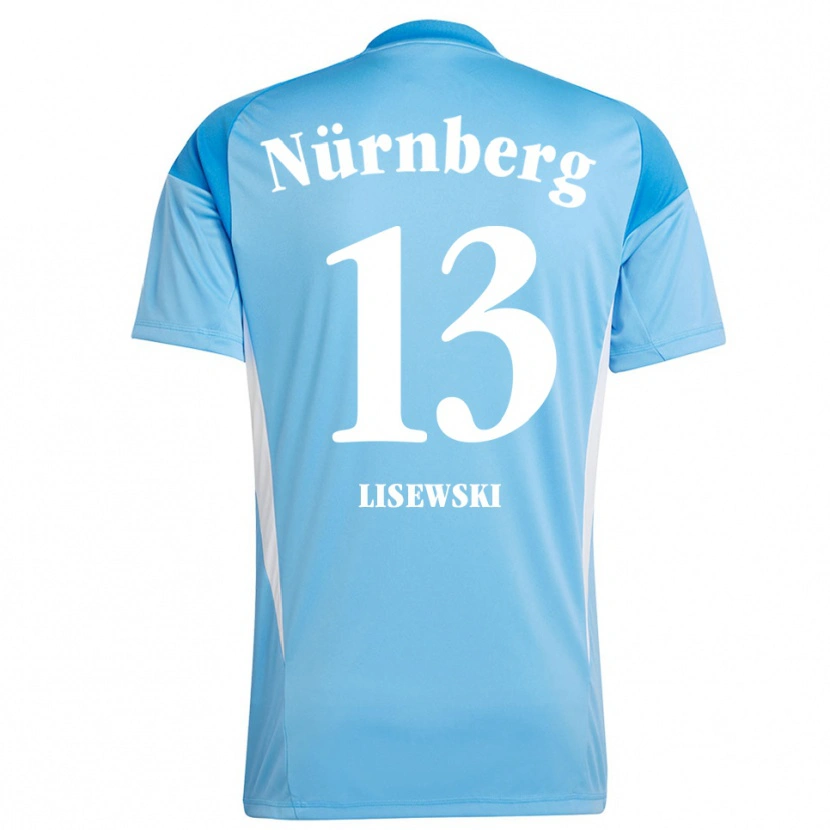 Danxen Herren Robin Lisewski #13 Trikot Hellblau Weiß Torwarttrikot 2025/26 Österreich