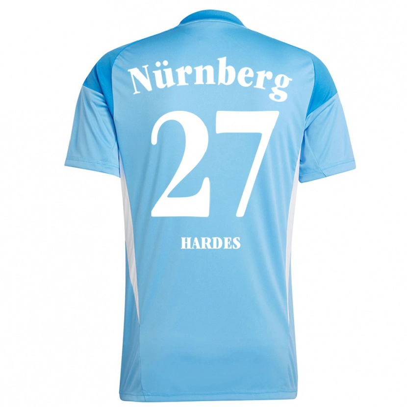 Danxen Herren Aaron Hardes #27 Trikot Hellblau Weiß Torwarttrikot 2025/26 Österreich