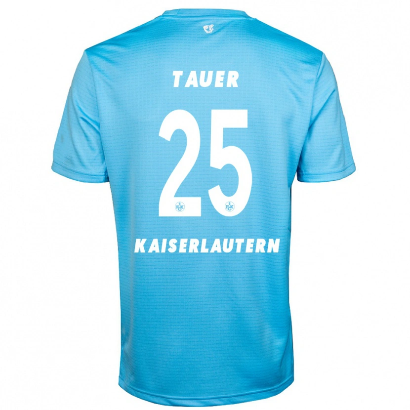 Danxen Herren Luca Tauer #25 Trikot Hellblau Weiß Torwarttrikot 2025/26 Österreich