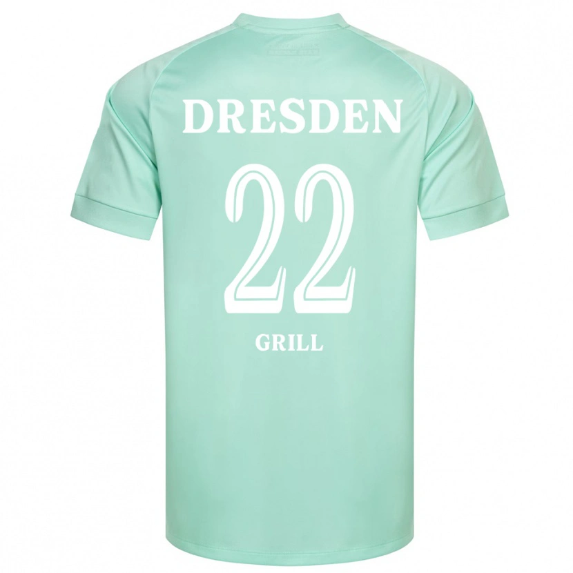 Danxen Herren Lennart Grill #22 Trikot Hellgrün Weiß Torwarttrikot 2025/26 Österreich