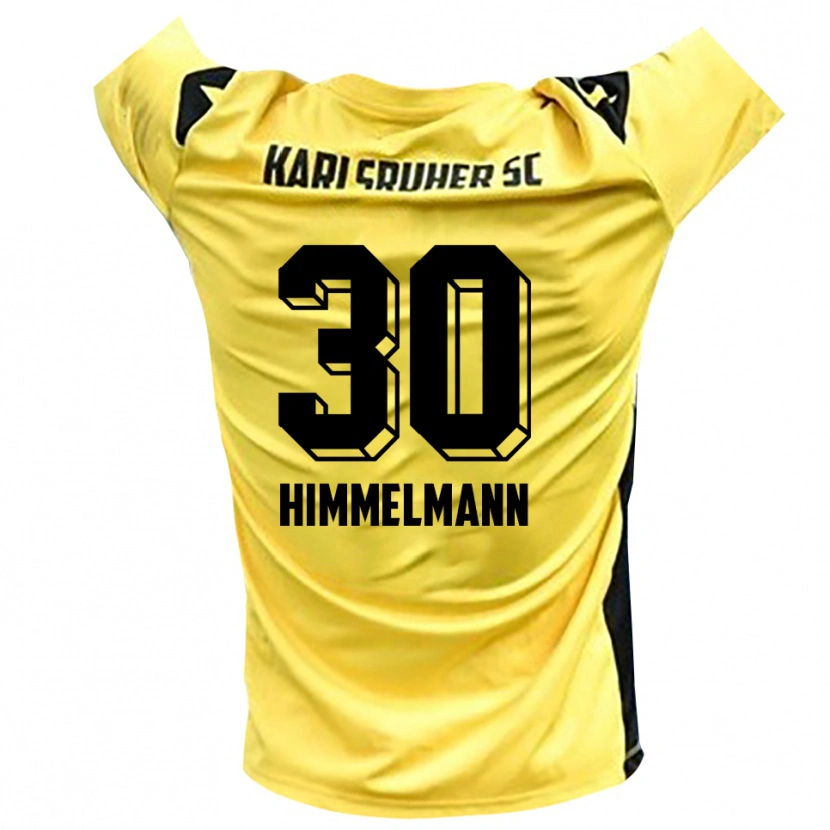 Danxen Herren Robin Himmelmann #30 Trikot Gelb Schwarz Torwarttrikot 2025/26 Österreich