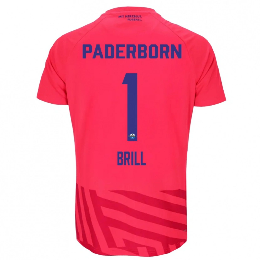 Danxen Herren Moritz Brill #1 Trikot Rot Schwarz Torwarttrikot 2025/26 Österreich