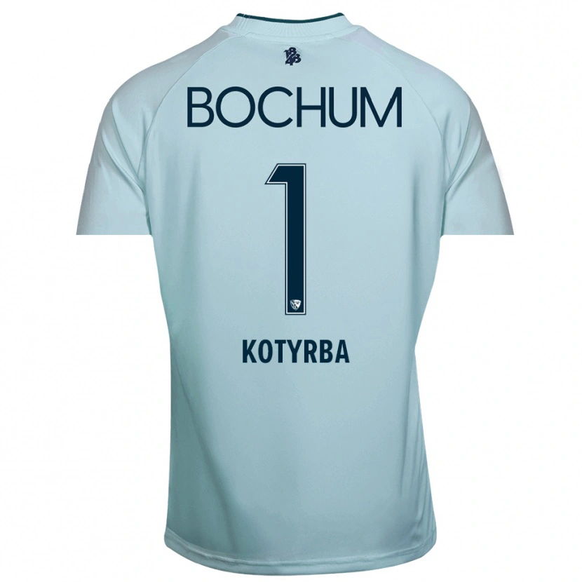 Danxen Herren Finn Kotyrba #1 Trikot Cyan-Blau Torwarttrikot 2025/26 Österreich