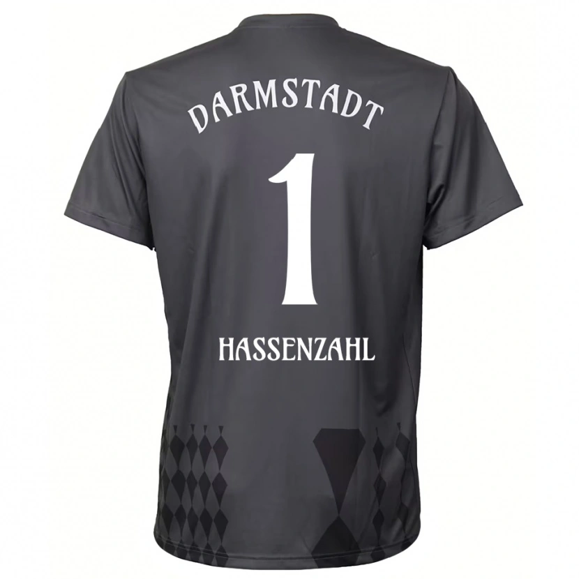 Danxen Herren Leon Hassenzahl #1 Trikot Dunkelgrau Torwarttrikot 2025/26 Österreich