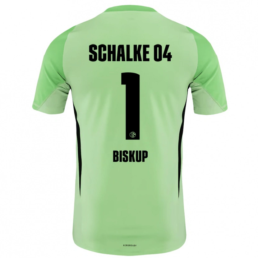 Danxen Herren Marcell Biskup #1 Trikot Hellgrün Schwarz Torwarttrikot 2025/26 Österreich