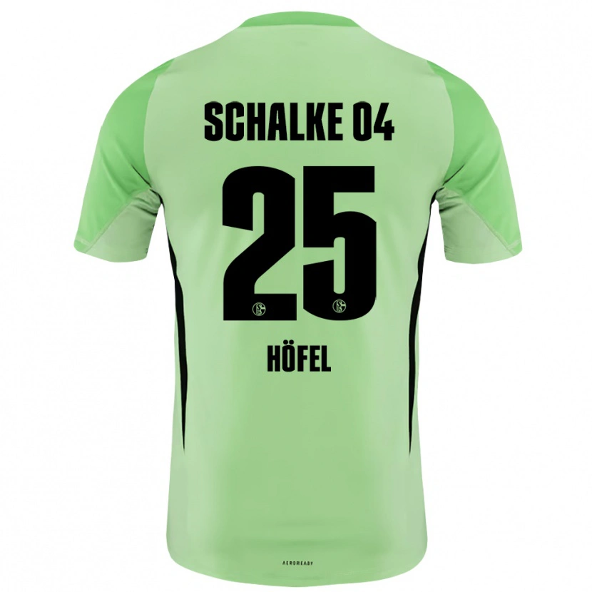 Danxen Herren Luca Höfel #25 Trikot Hellgrün Schwarz Torwarttrikot 2025/26 Österreich