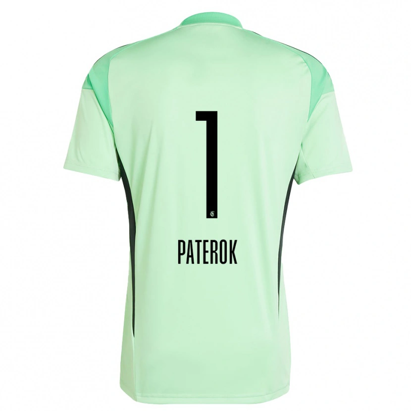 Danxen Herren Tim Paterok #1 Trikot Hellgrün Schwarz Torwarttrikot 2025/26 Österreich