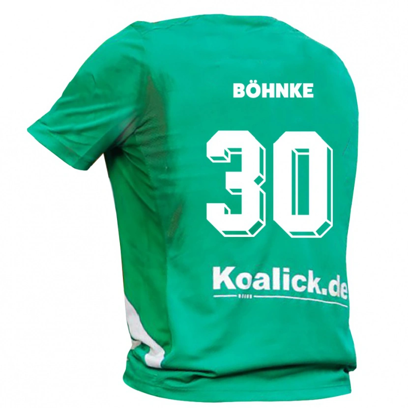 Danxen Herren Max Böhnke #30 Trikot Grün Weiß Torwarttrikot 2025/26 Österreich