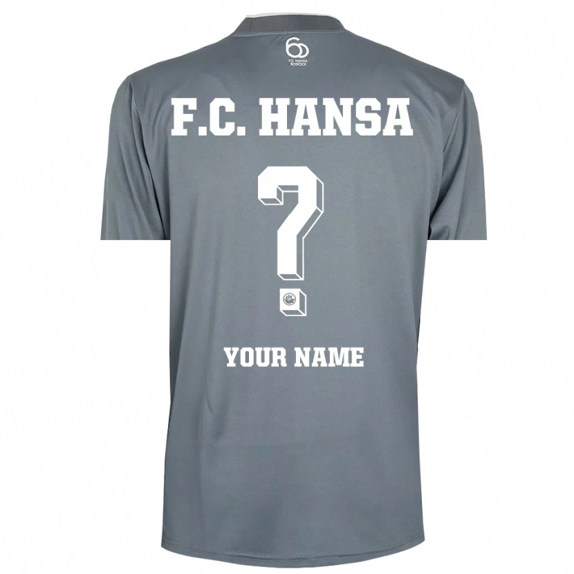 Danxen Herren Hansa Rostock Trikot Hellgrau Weiß Torwarttrikot 2025/26 Österreich