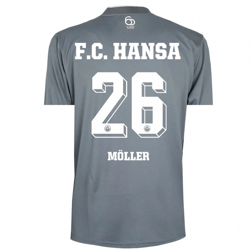 Danxen Herren Andreas Möller #26 Trikot Hellgrau Weiß Torwarttrikot 2025/26 Österreich