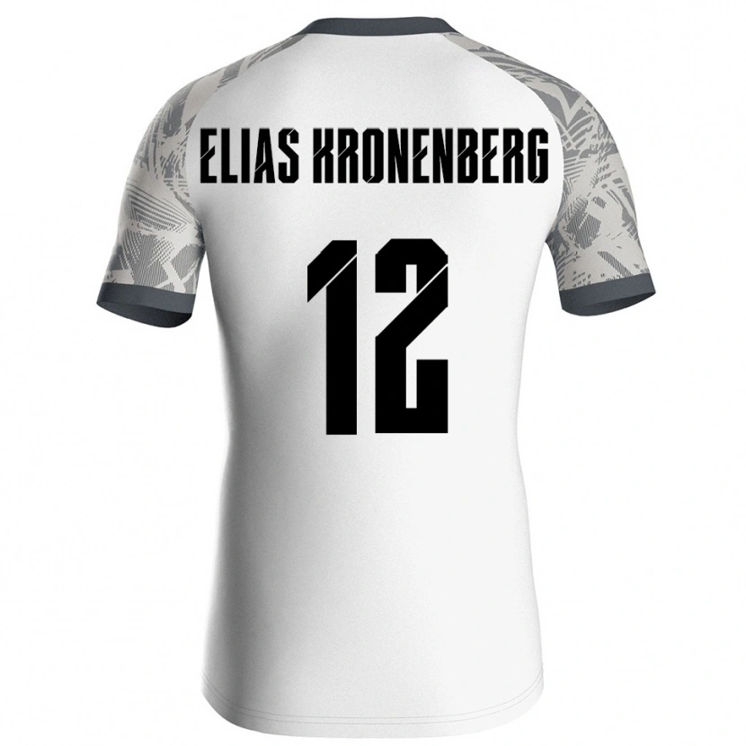 Danxen Herren Sebastian Elias Kronenberg #12 Trikot Grau Weiß Torwarttrikot 2025/26 Österreich