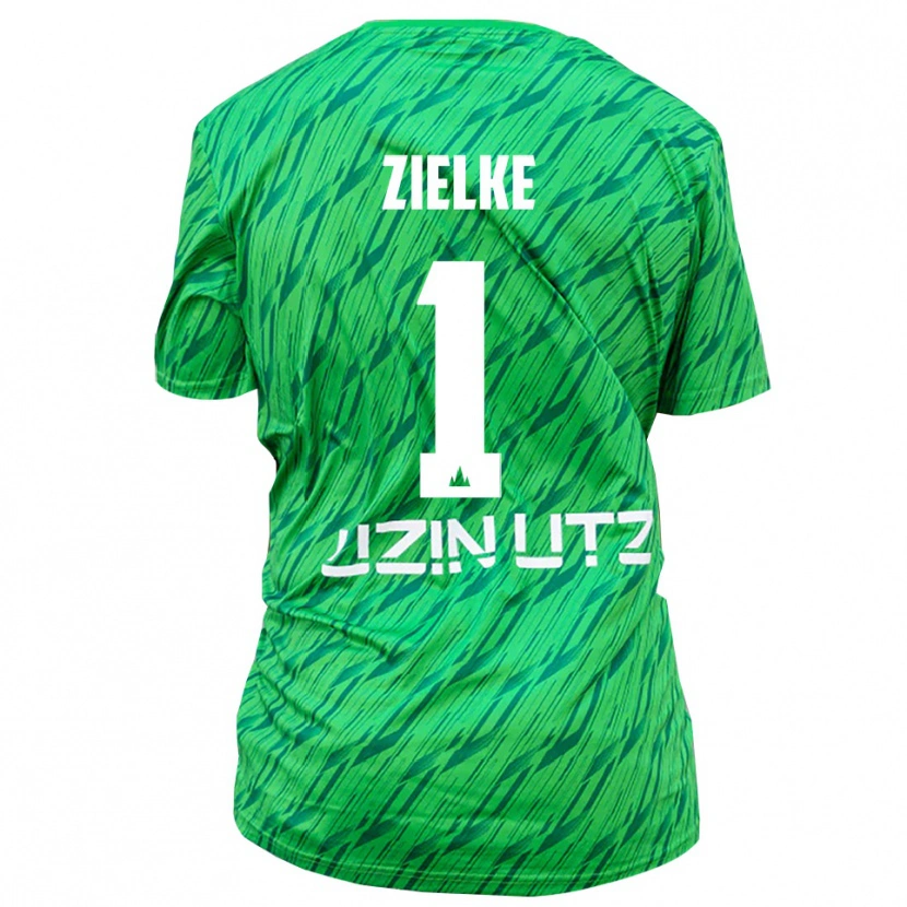 Danxen Herren Paul Zielke #1 Trikot Grün Rot Torwarttrikot 2025/26 Österreich