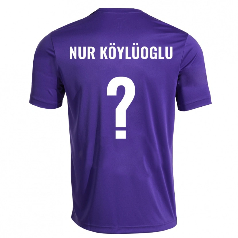 Danxen Herren Zehra Nur Köylüoglu #0 Trikot Lila Weiß Torwarttrikot 2025/26 Österreich