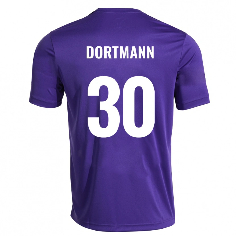 Danxen Herren Niklas Dortmann #30 Trikot Lila Weiß Torwarttrikot 2025/26 Österreich