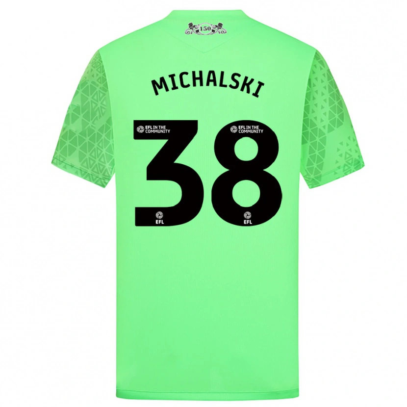Danxen Herren Nicholas Michalski #38 Trikot Leuchtgrün Torwarttrikot 2025/26 Österreich