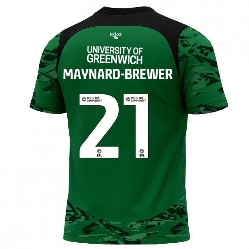 Danxen Herren Ashley Maynard-Brewer #21 Trikot Grün Schwarz Torwarttrikot 2025/26 Österreich