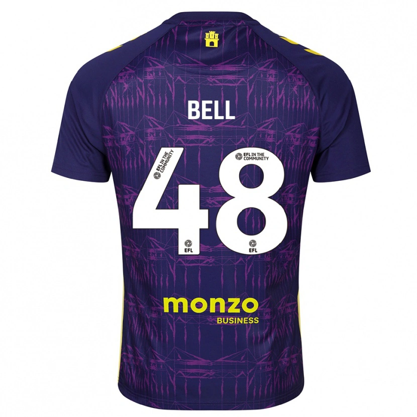 Danxen Herren Luke Bell #48 Trikot Violett Gelb Torwarttrikot 2025/26 Österreich