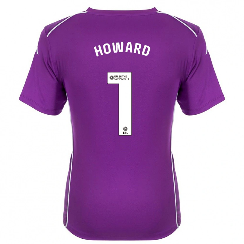 Danxen Herren Archie Howard #1 Trikot Violett Weiß Torwarttrikot 2025/26 Österreich