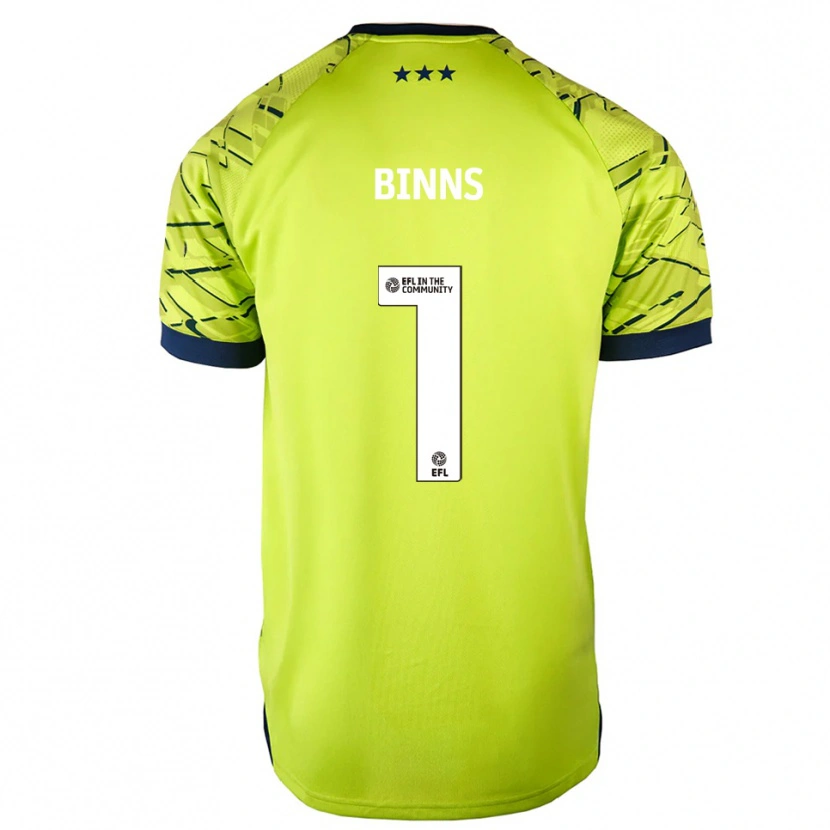 Danxen Herren Charlie Binns #1 Trikot Grün Gelb Torwarttrikot 2025/26 Österreich