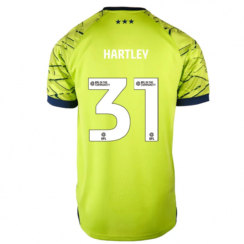 Danxen Herren Laura Hartley #31 Trikot Grün Gelb Torwarttrikot 2025/26 Österreich