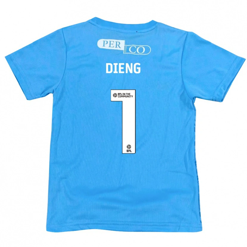 Danxen Herren Seny Dieng #1 Trikot Blau Weiß Torwarttrikot 2025/26 Österreich