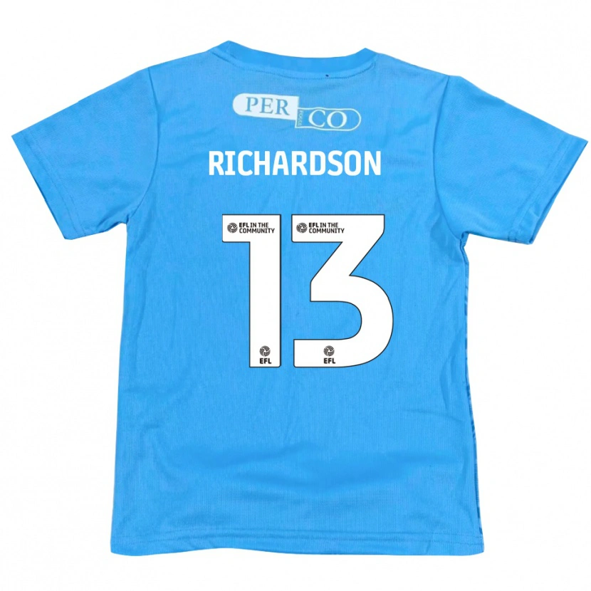 Danxen Herren Joseph Richardson #13 Trikot Blau Weiß Torwarttrikot 2025/26 Österreich