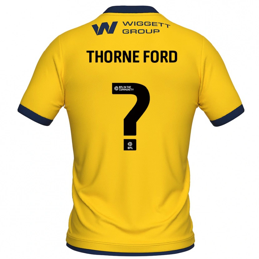 Danxen Herren Evie Thorne Ford #0 Trikot Gelb Schwarz Torwarttrikot 2025/26 Österreich