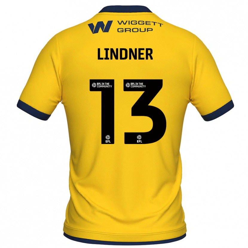 Danxen Herren Caspar Lindner #13 Trikot Gelb Schwarz Torwarttrikot 2025/26 Österreich