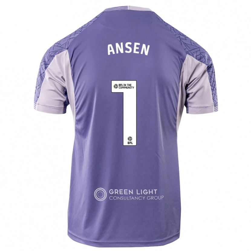 Danxen Herren Henry Bullen #1 Trikot Hellviolett Torwarttrikot 2025/26 Österreich