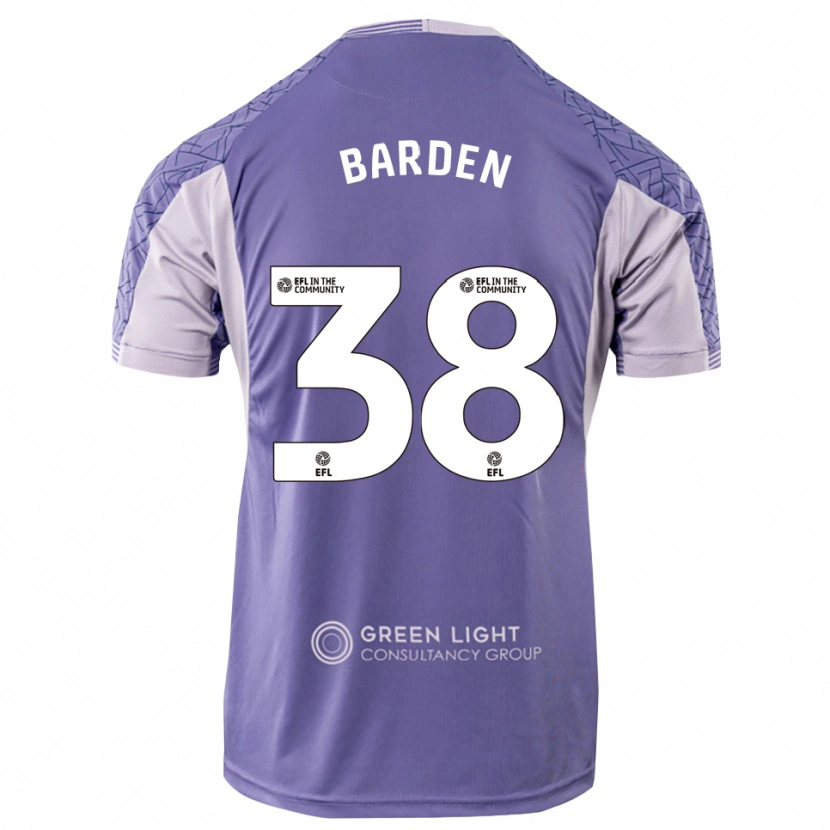 Danxen Herren Daniel Barden #38 Trikot Hellviolett Torwarttrikot 2025/26 Österreich