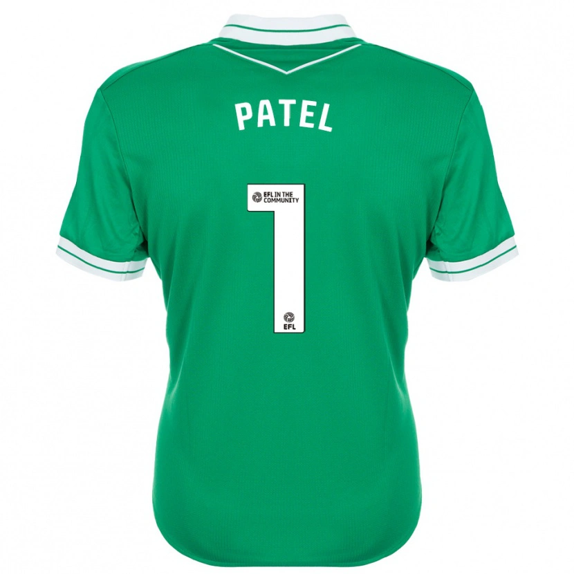 Danxen Herren Ajae Patel #1 Trikot Grün Weiß Torwarttrikot 2025/26 Österreich