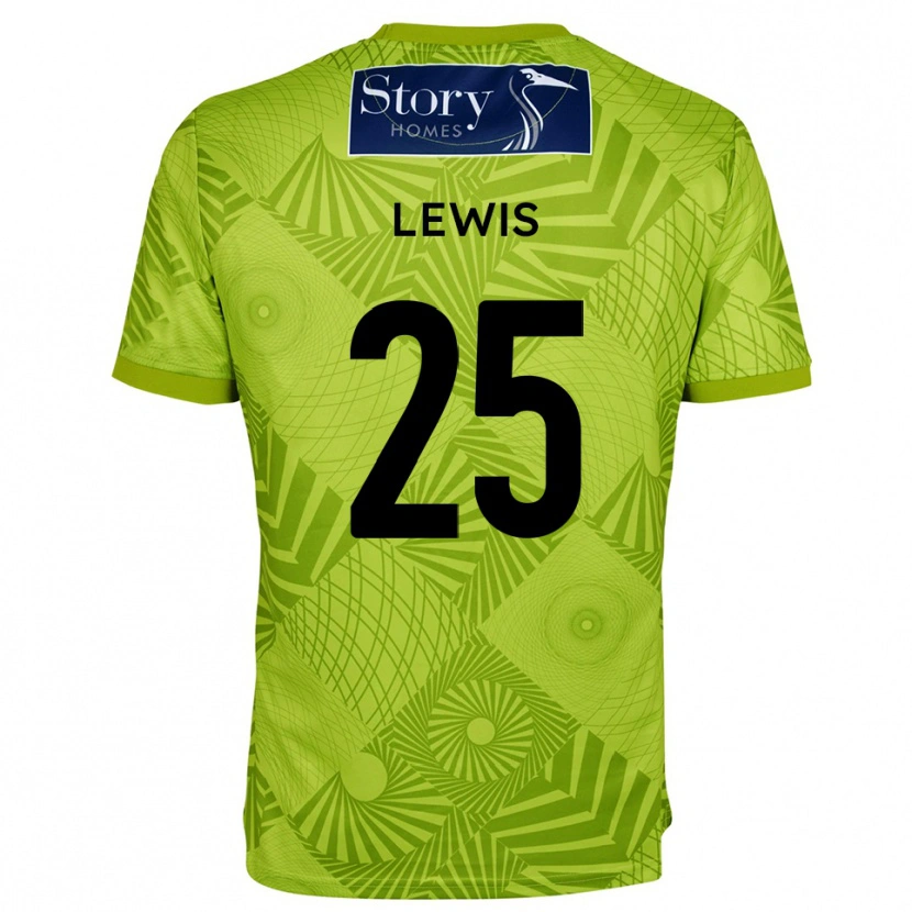 Danxen Herren Harry Lewis #25 Trikot Gelb Grün Torwarttrikot 2025/26 Österreich
