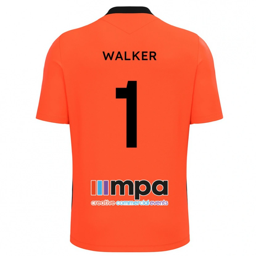 Danxen Herren Laurie Walker #1 Trikot Orange Schwarz Torwarttrikot 2025/26 Österreich