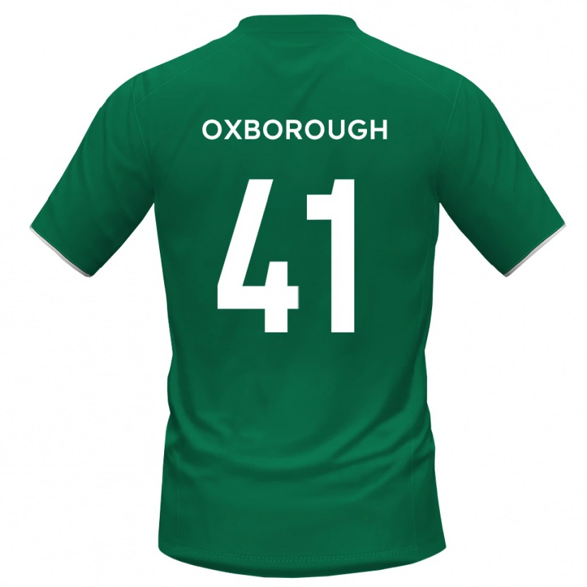Danxen Herren Ewan Oxborough #41 Trikot Grün Weiß Torwarttrikot 2025/26 Österreich