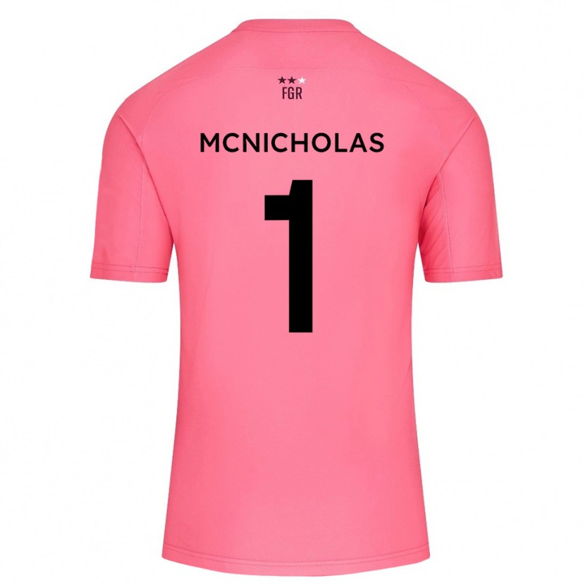 Danxen Herren Luke McNicholas #1 Trikot Kirschblütenrosa Torwarttrikot 2025/26 Österreich