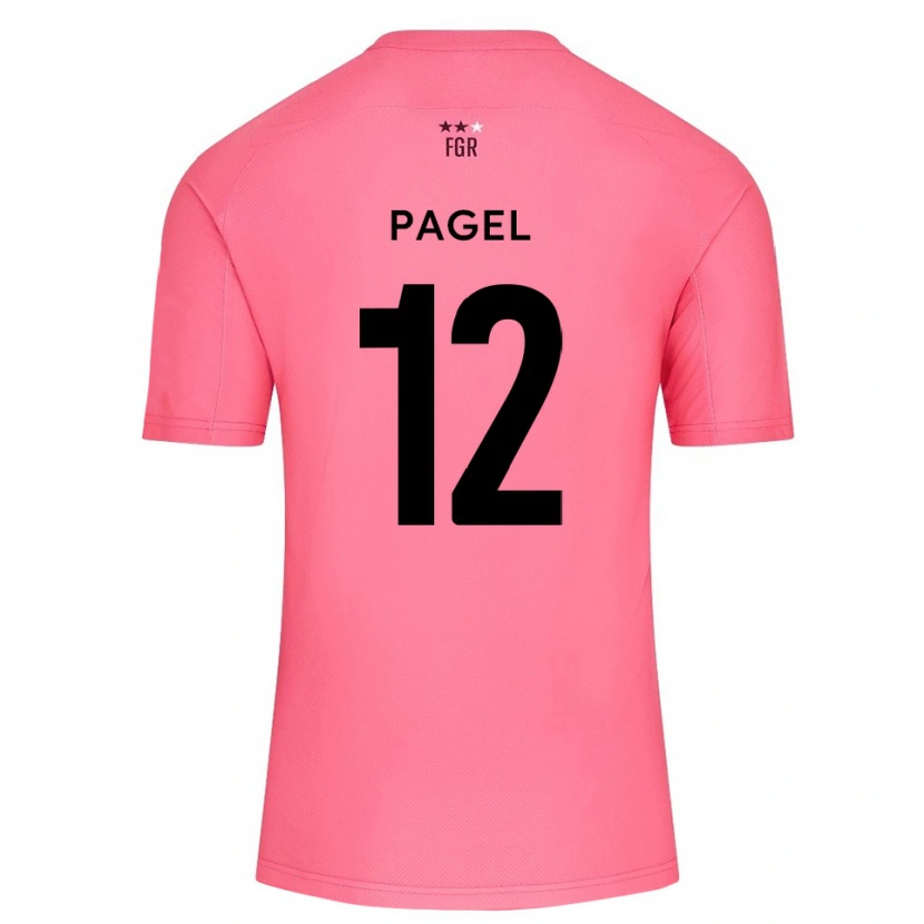 Danxen Herren Fiachra Pagel #12 Trikot Kirschblütenrosa Torwarttrikot 2025/26 Österreich