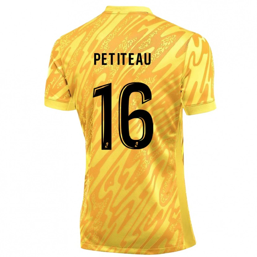 Danxen Herren Marie Petiteau #16 Trikot Orange Gelb Torwarttrikot 2025/26 Österreich