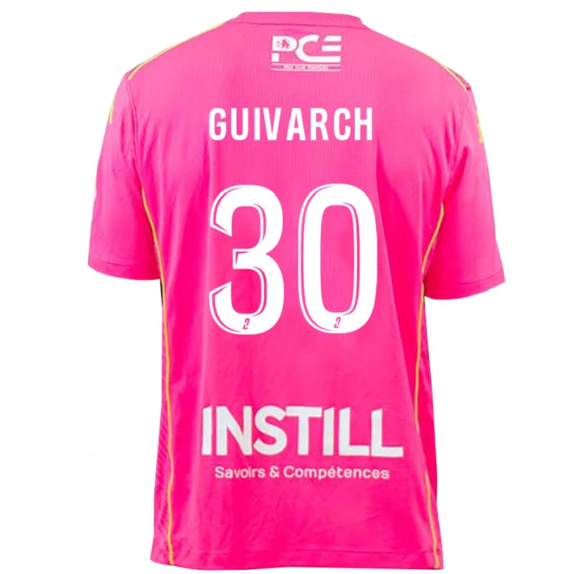 Danxen Herren Théo Guivarch #30 Trikot Magenta Torwarttrikot 2025/26 Österreich