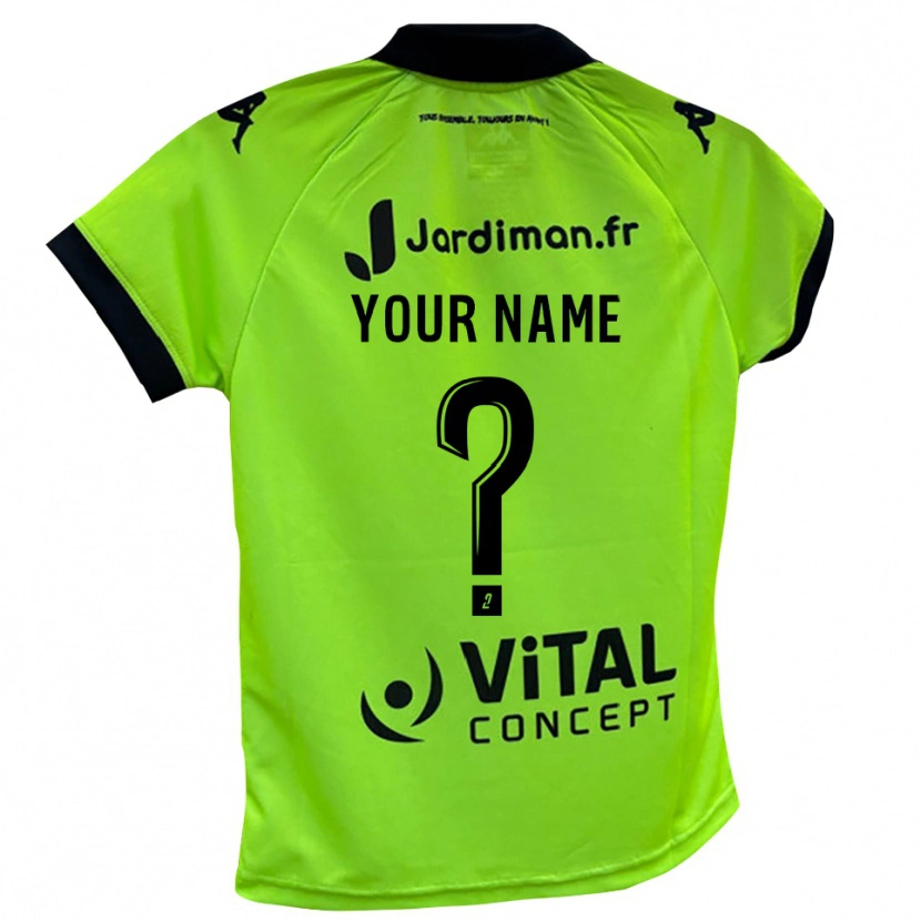 Danxen Herren EA Guingamp Trikot Neon Grün Torwarttrikot 2025/26 Österreich